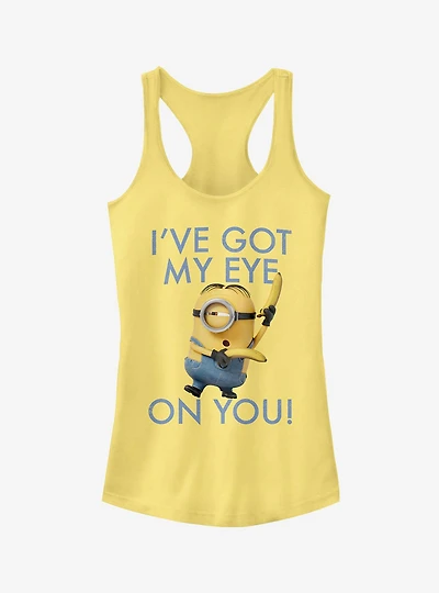 Minion Eye on You Girls Tank Top