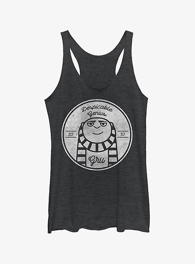 Minion Gru Genius 2010 Girls Tank Top