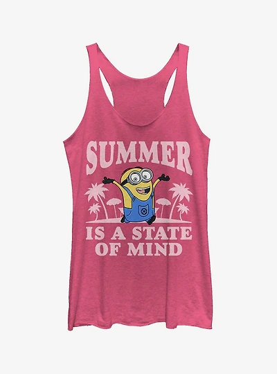 Minion Summer State of Mind Girls Tank Top