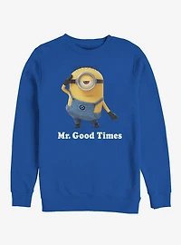 Minion Mr. Good Times Sweatshirt