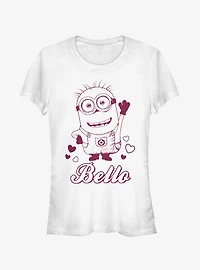 Minion Hello Bello Girls T-Shirt