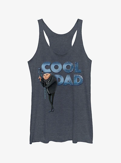 Minion Gru Cool Dad Girls Tank Top