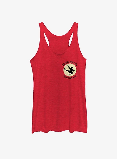 Disney Mulan Believe Badge Womens Tank