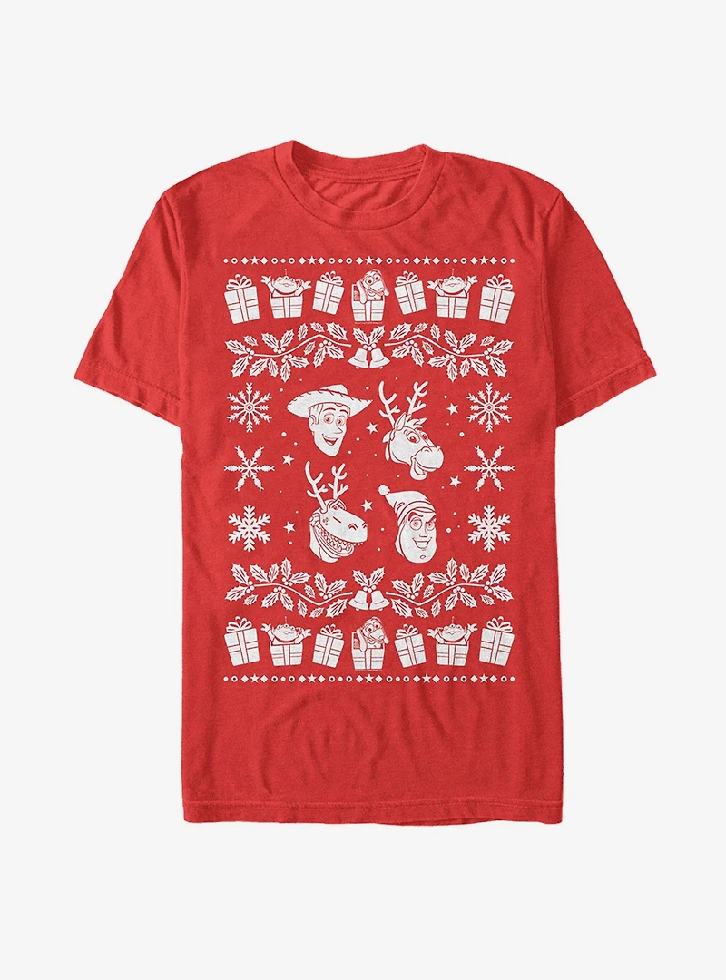 Disney Pixar Toy Story Ugly Christmas Sweater Toys T-Shirt