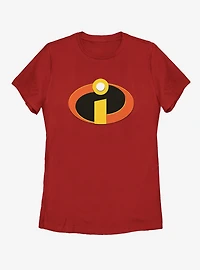 Disney Pixar The Incredibles Logo Womens T-Shirt