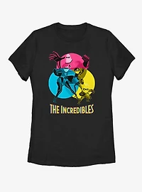 Disney Pixar The Incredibles Venn Womens T-Shirt