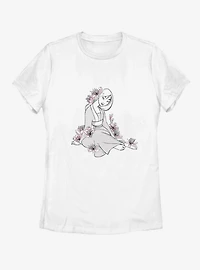 Disney Mulan Floral Womens T-Shirt