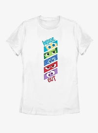 Disney Pixar Inside Out Emotion Eyes Womens T-Shirt