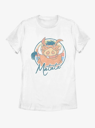 Disney The Lion King Matata Womens T-Shirt