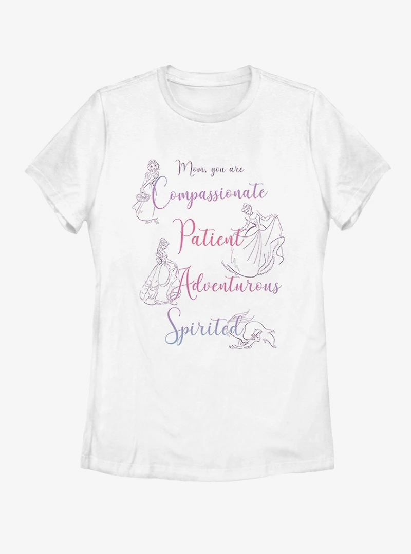Disney Princess Mom Womens T-Shirt