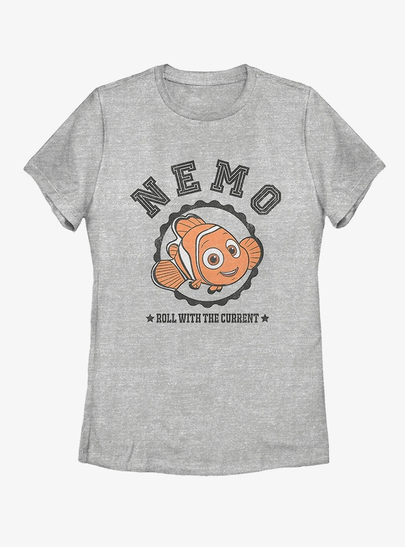 Disney Pixar Finding Nemo Varsity Womens T-Shirt