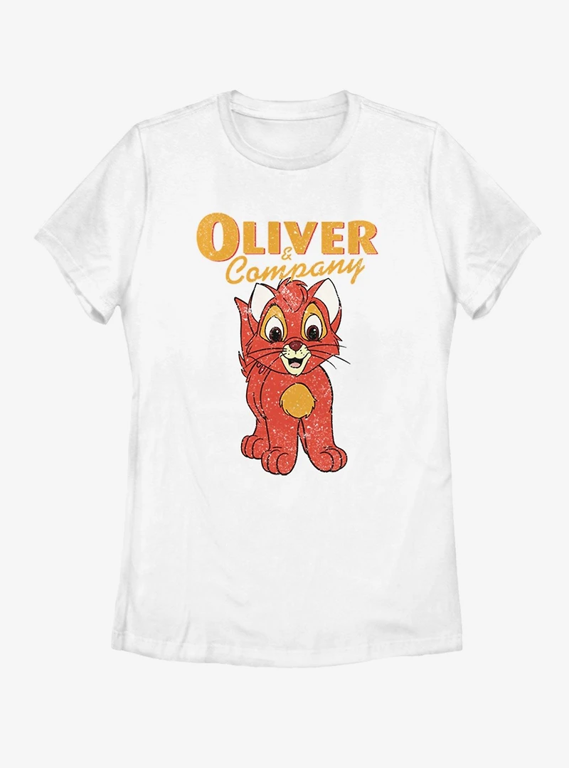 Disney Oliver & Company Womens T-Shirt