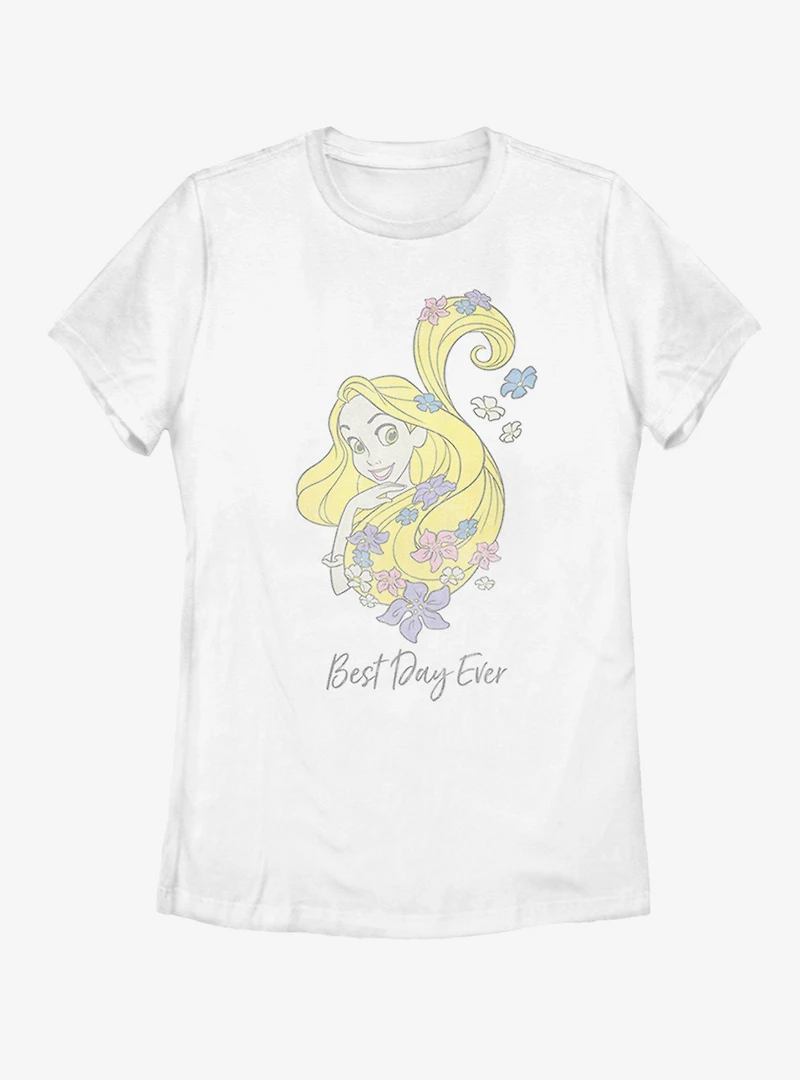 Disney Tangled Best Day Ever Womens T-Shirt