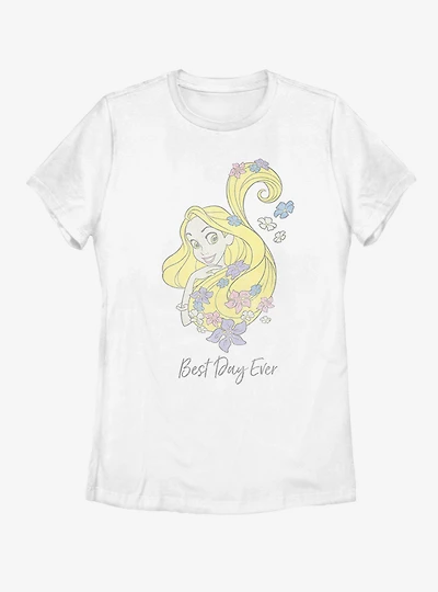 Disney Tangled Best Day Ever Womens T-Shirt