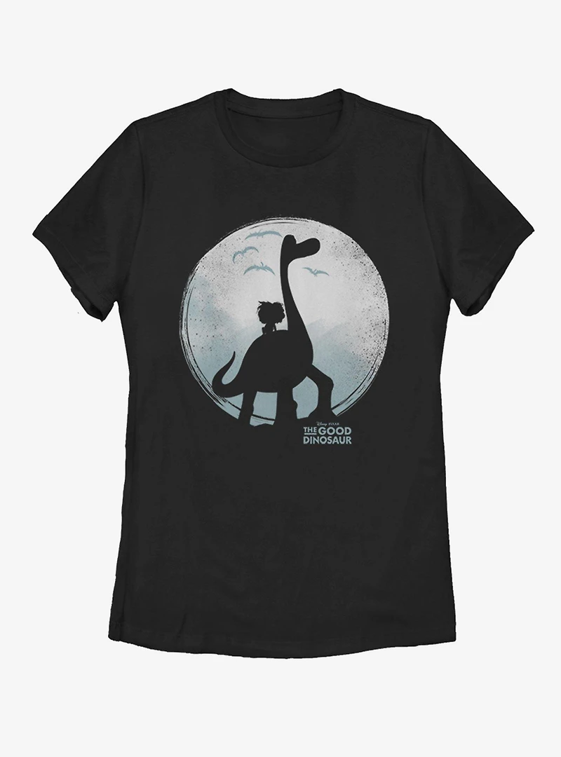 Disney the Good Dinosaur Moon Dino Womens T-Shirt