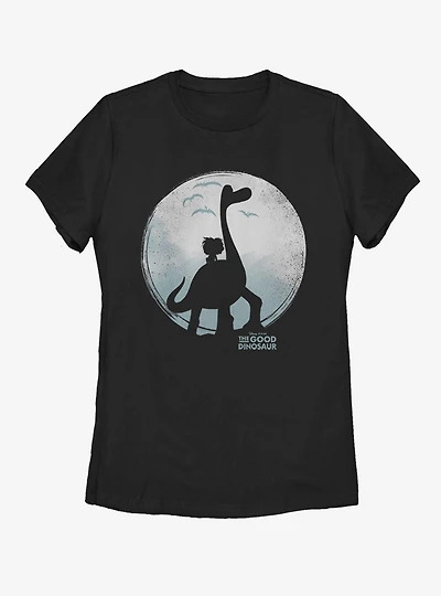 Disney the Good Dinosaur Moon Dino Womens T-Shirt