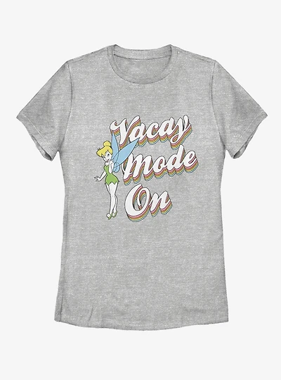 Disney Tinker Bell Vacay Mode On Womens T-Shirt
