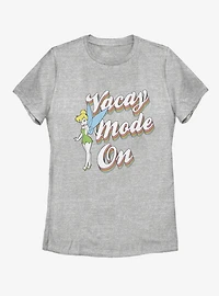 Disney Tinker Bell Vacay Mode On Womens T-Shirt