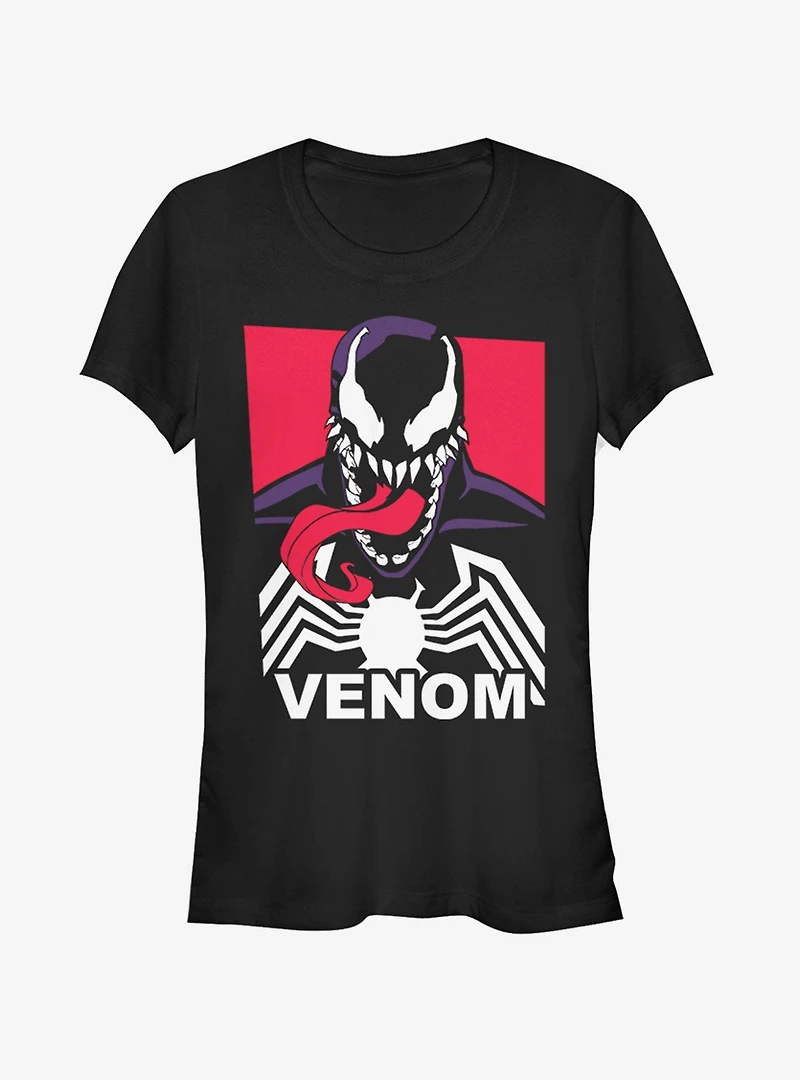 Marvel Venom Tri Color Womens T-Shirt