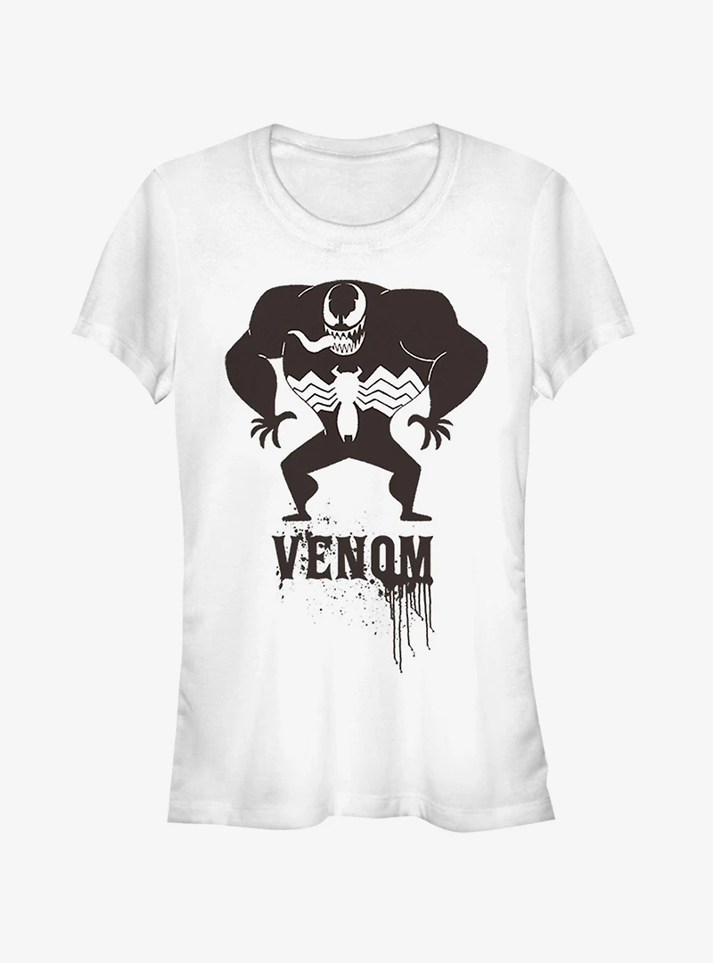 Marvel Kawaii Venom Womens T-Shirt