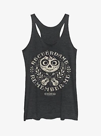Disney Pixar Coco Circle Remember Womens Tank