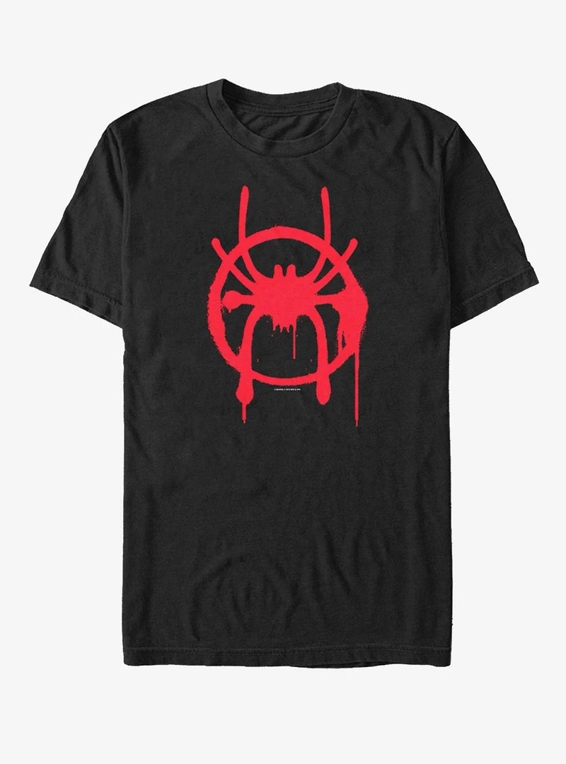 Marvel Spider-Man: Into the Spider-Verse Miles Symbol T-Shirt