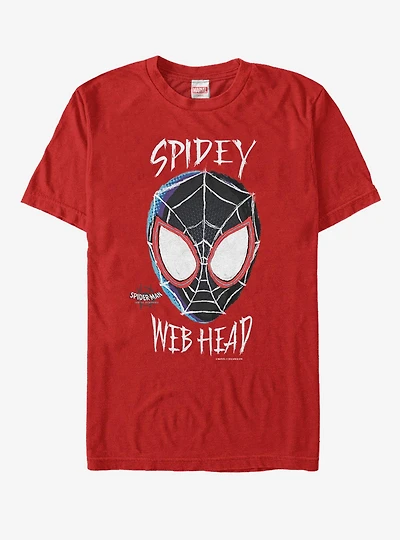 Marvel Spider-Man: Into the Spider-Verse Web Head T-Shirt