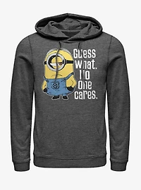 Minions No One Cares Hoodie