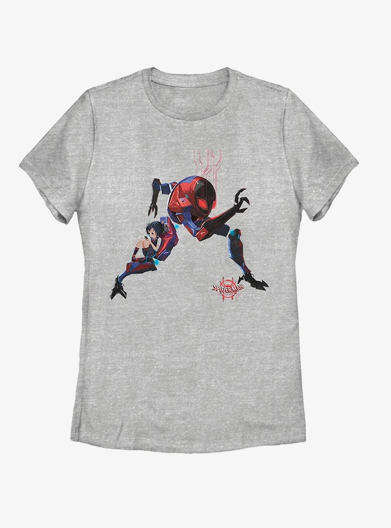 Marvel Spider-Man Giant Robo Womens T-Shirt