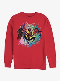 Marvel Spider-Man: Into The Spider-Verse Group Sweatshirt