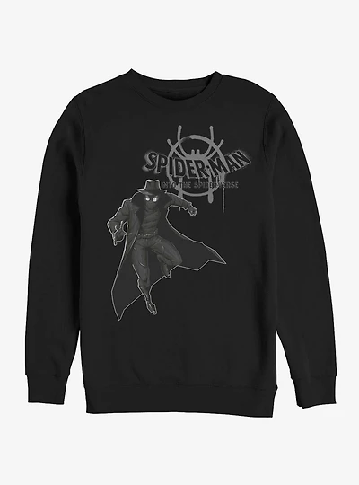 Marvel Spider-Man: Into The Spider-Verse Spider-Man Noir Sweatshirt