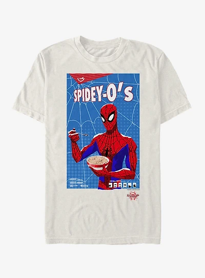 Marvel Spider-Man: Into The Spider-Verse Spidey Cereal T-Shirt
