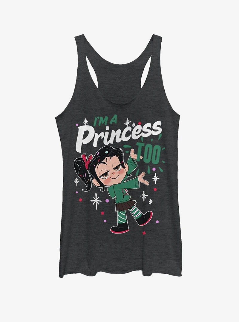 Disney Wreck-It Ralph Princess Too Girls Tank