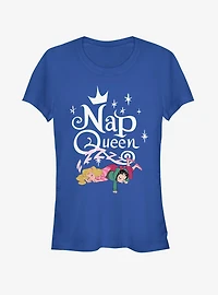 Disney Ralph Breaks The Internet Aurora Nap Queen Girls T-Shirt