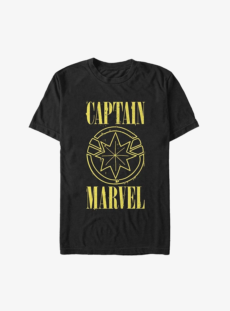 Marvel Captain Yellow T-Shirt