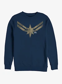 Marvel Captain Retro Costume Symbol Sweatshirt