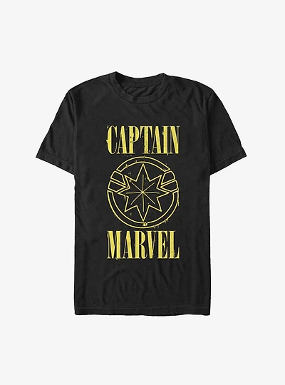 Marvel Captain Yellow T-Shirt