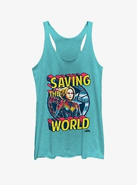 Marvel Captain Save Me Womens Tank