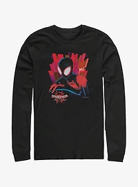 Marvel Spider-Man Black Spider Long-Sleeve T-Shirt