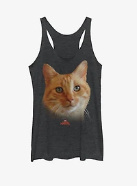 Marvel Captain Marvel Cat Face Girls Tank
