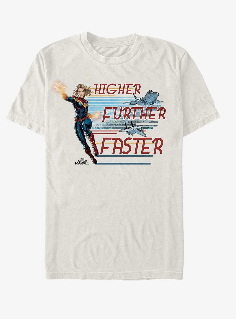 Marvel Captain Stream Jets T-Shirt
