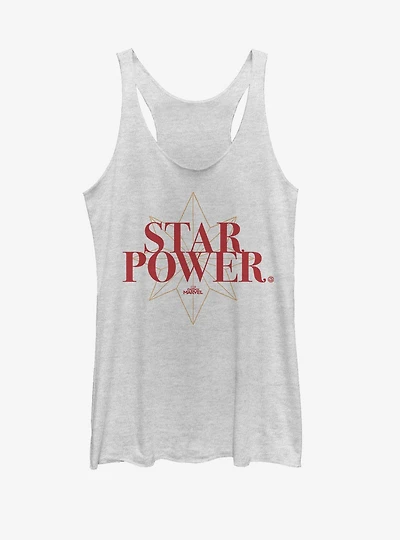 Marvel Captain Star Power Girls Tank