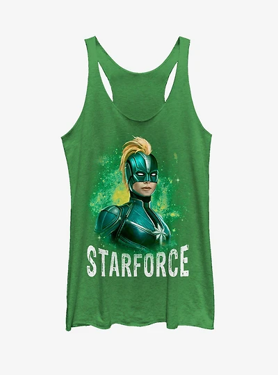 Marvel Captain Marvel STARFORCE Girls Tank