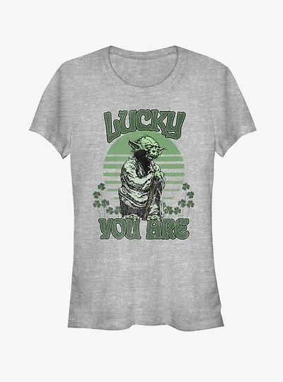 Lucasfilm Star Wars Lucky Is Yoda Girls T-Shirt