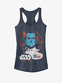 Star Wars Thrawn Space Leader Girls Tank Top