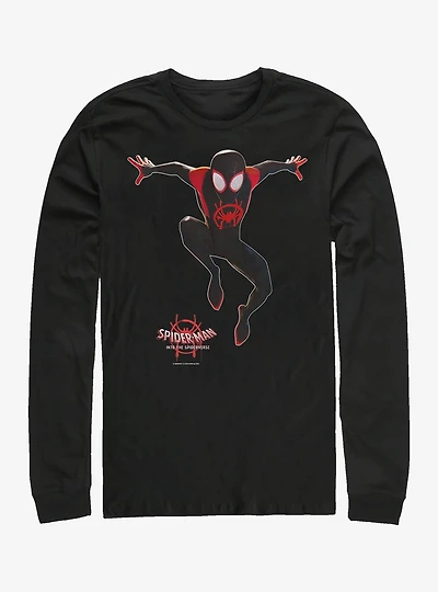 Marvel Spider-Man Miles Universe Long-Sleeve T-Shirt
