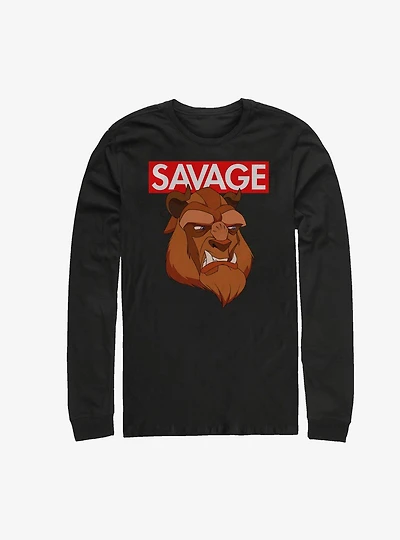 Disney Beauty and the Beast Savage Long-Sleeve T-Shirt