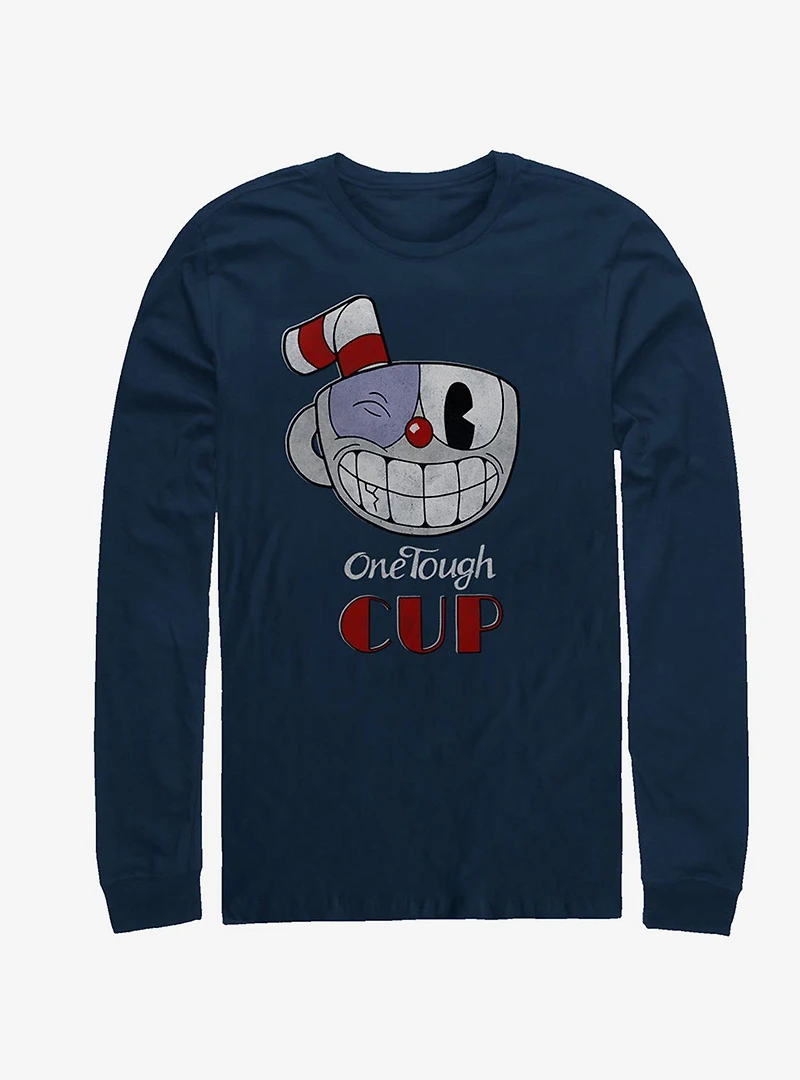 Cuphead Tough Cup Long-Sleeve T-Shirt