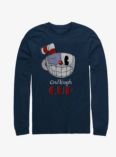 Cuphead Tough Cup Long-Sleeve T-Shirt