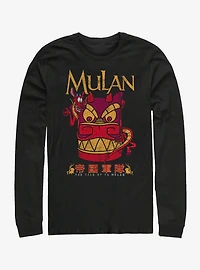 Disney Mulan Stone Mushu Long-Sleeve T-Shirt